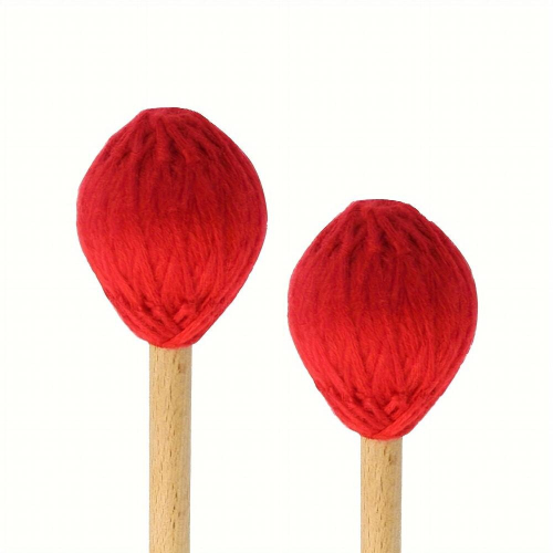 Marimba Mallets Specific 1 Pair Medium Hard Yarn With Beech Handle Medium Hard For Percussion Marimba Playing 1