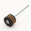 Dual Felt Head Frame Drum Stepping Hammer and 8