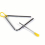Percussion Instrument Teaching Aid for Kindergarten Iron Triangle for Enhanced Learning Experience 2