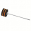 Dual Felt Head Frame Drum Stepping Hammer and 9