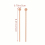 1Pair Solid Wood Knocking Sticks Hammer Percussion Xylophone Hammer Accessories 4