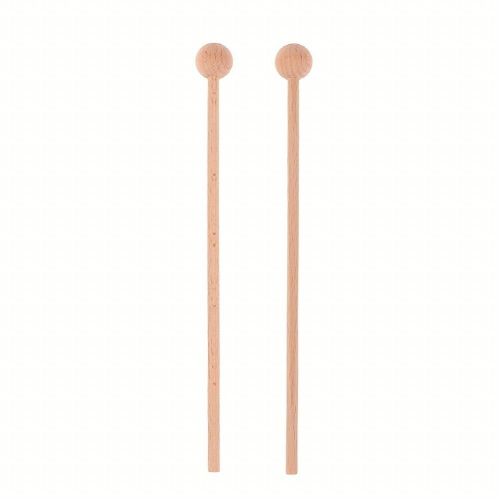 1Pair Solid Wood Knocking Sticks Hammer Percussion Xylophone Hammer Accessories