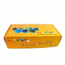 Colorful 8 tone Hand Bells Early Education Music Enlightenment Teaching Aid Orff Percussion Instrument