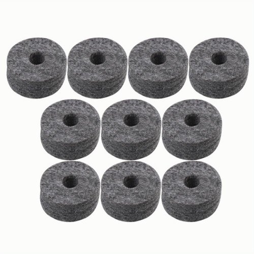 10pcs Drum Cymbal Felts With 15mm Thickness