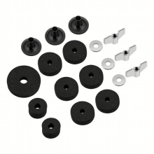 Cymbal Replacement Accessories Including Cymbal Felts Hi Hat Clutch Felt Hi Hat Cup Felt Cymbal Sleeves With Base Wing Nuts And Cymbal Washer