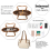 (Beige and Brown) Elegant Tote Bag with Monogram Pattern 12