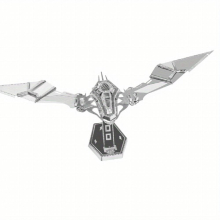 Simulation Bat Starship 3D Metal Puzzle Toy Model Bat Starship Shaped Puzzle Model Toy For Adults Children