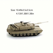 DIY Metal Jigsaw Puzzle 3D Three dimensional Assembly Model Educational Modeling M1 Abrams Tank Model Christmas Gift