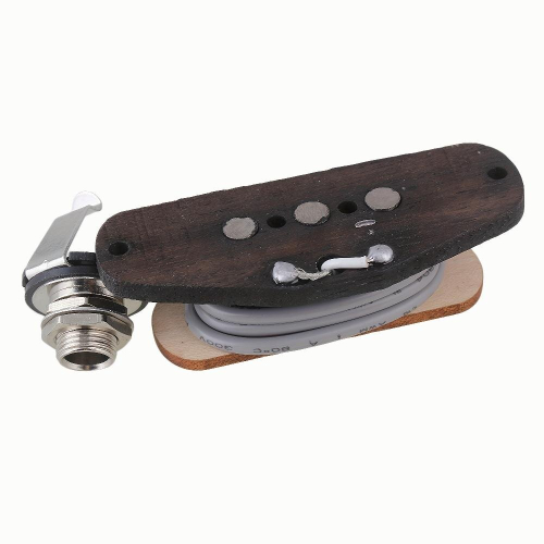Maple Three String Alloy Guitar with Yibuy Box AM On ETF 2