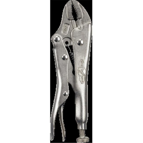 5 in.- Curved Jaw Locking Pliers with Wire Cutter