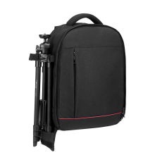 (Black) Water Resistant Shockproof DSLR Camera Backpack