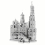 DIY Metal Assembled Toy Castle Model 3D Three dimensional Game Puzzle Tower Model 2