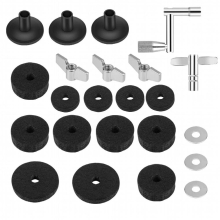 Complete Your Drum Kit with These High Cymbal Replacement Accessories Includes Wing Nuts Washers Felts & More