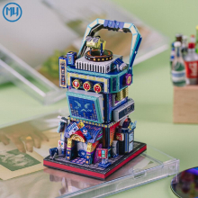 MU Global Travel Europe Series Diy Metal Assembled Model Puzzles For Girlfriend And Children Architectural Model