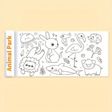Coloring Paper Roll Drawing Paper Roll Painting Gift 299 72 29 97 Cm Animal DIY Painting Filling Paper