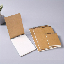 1pc A4 Loose leaf Sketchbook Drawing Book Gouache Paper Thickened Coil Book