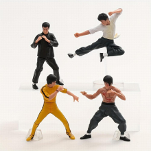 4pcs Kung Fu Figures Classic Collection Toys Decoration Dolls Christmas Thanksgiving Halloween Gift