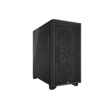 PC Behuizing - CORSAIR - 3000D AIRFLOW - ATX Midden-toren - 2 SP120 ELITE ventilatoren - Zwart - (CC-9011251-WW)