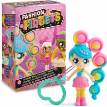 Fingertips Sensory Doll Push Toy for Anxiety & Stress Relief, Includes 1 Mysterious Doll | CC19639