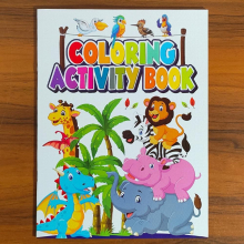 1pc Animal Cartoon Coloring Book Fun And Creative Coloring Activity Book