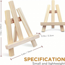 1pc Tabletop Easels For Painting Canvas Mini Wood Display Easels Art Craft Painting Easel Stand For Artists Students Portable Canvas Photo Picture Sig