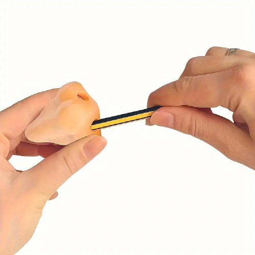 Pencil Sharpener Crank Sharpener Artist Sharpener Hand Crank Sharpener Manual Sharpener Nose Shape Sharpener Creative Sharpener 1