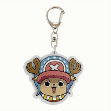 Keychain Anime Cartoon Zinc Alloy Acrylic Key Chain Gift For Men And Women Halloween Thanksgiving Christmas