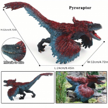 Movable Puppet Open Mouth Tyrannosaurus Rex Animal Model Childrens Toy Gift la ferme