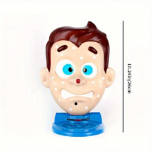 1SET Parent child Interactive Prank Toys Pimple Squeezing Stress Relief Prank Toys Pimple Squeezing And Spraying Tabletop Game Creative