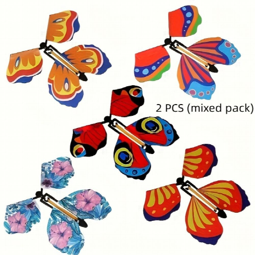 Flying Butterfly Magic Butterfly fancy bookmark