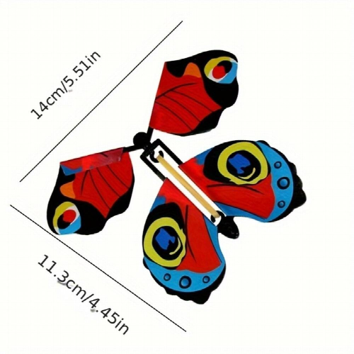 Flying Butterfly Magic Butterfly fancy bookmark 1