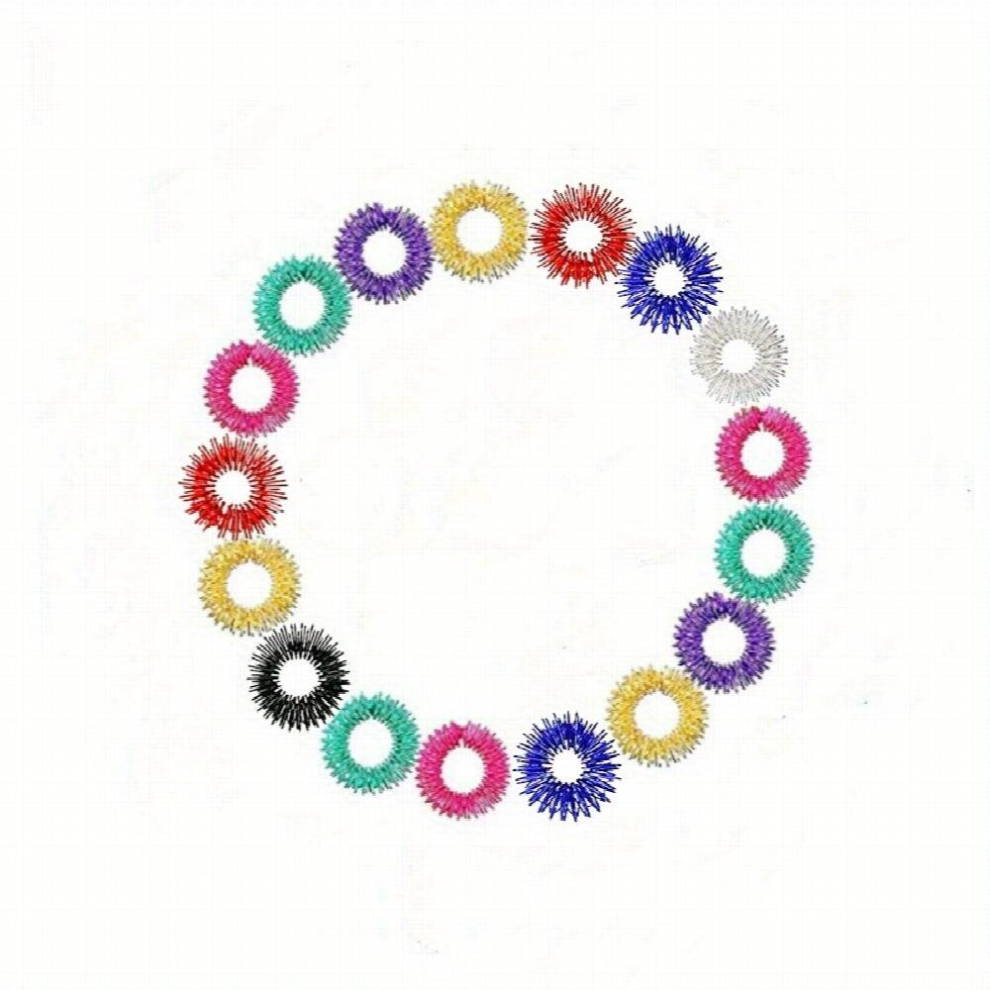 10pcs 20pcs Finger Massage Ring Mini Spring Decompression Finger Massage Ring Finger Massager Decompression Ring Massage Ring