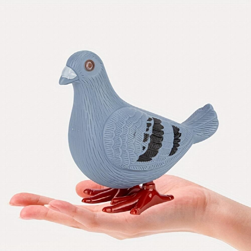 1pc Novelty Clockwork Toy Clockwork Pigeon Bouncing Simulation Animal Small Toy Creative Gift 1