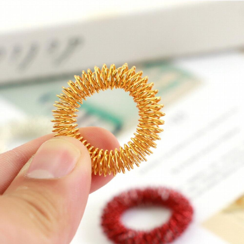 Relieve Stress & Muscle Tension Instantly with this Portable Acupressure Roller & Massage Ring