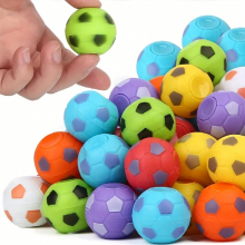 36pcs Mini Fidget Spinner Football Classroom Toy Birthday Gift For Kids Halloween Christmas Party Gift