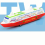 Toy Boat Model Pull Back Wheel Boat Model Kindergarten Activity Gift Prize 7