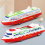 Toy Boat Model Pull Back Wheel Boat Model Kindergarten Activity Gift Prize 2