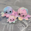 Flip Octopus Double sided Expression Parent child Set Funny Octopus Puppet Toy Keychain Ornament 8