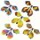 2pcs Creative Flying Butterfly Magic Tools Novelty Toys Holiday 2