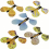 2pcs Creative Flying Butterfly Magic Tools Novelty Toys Holiday 3
