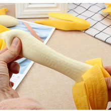 Simulation Banana Pinch Toy Venting Banana Toy Prank Decompression Table Toys