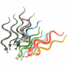 12Pcs High Simulation Toy Plastic Snake Model Funny Scary Snake Kids Gag Prank Funny Favor Toys Halloween Prank Prop For Decor