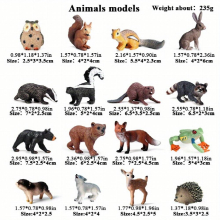 16Pcs Forest Animal Figurines A Perfect Birthday Gift for Kids & Toddlers la ferme