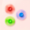 8pcs Decompression Fidget Spinner Toy Creative Finger Spinner Plastic Mini Toy Decompression Small Toy 8