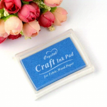 1pc pack DIY Scrapbooking Vintage Crafts Ink Pad Colorful Inkpad Stamps Sealing Decoration Stamp
