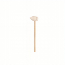 Mini Wooden Hammer Hits Toy Crab Hammer Lobster Hammer Jumping Egg Toy Puzzle Toy Round Wooden Stick Childrens Flat Head Casual Small Hammer