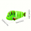 1 10pcs Wind Up Fish Clockwork Toys Eye catching Plastic Clockwork Toy For Bringing Endless Fun Random 3