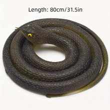 1pc Highly Realistic Snake Halloween Essential Movie Prop Prank Scary Funny Toy Halloween Christmas Thanksgiving Gift