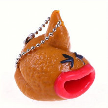 Stick Out Tongue Poop Keychain Creative Prank Squeeze Novelty Decompression Vent Childrens Toys Christmas
