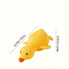 Stress reducing Pinch And Vent Toy Little Yellow Duck Student Decompression And Prank Toy